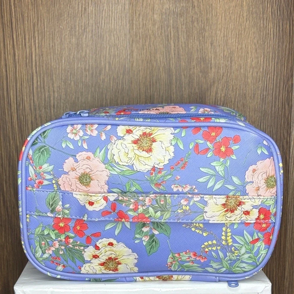 Yumi Kim Floral Cosmetic Bag Travel Makeup Case Zip Organizer Cute